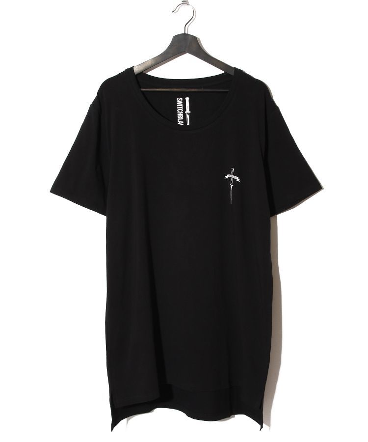 ARCH LOGO KNIFE TEE(BLACK)