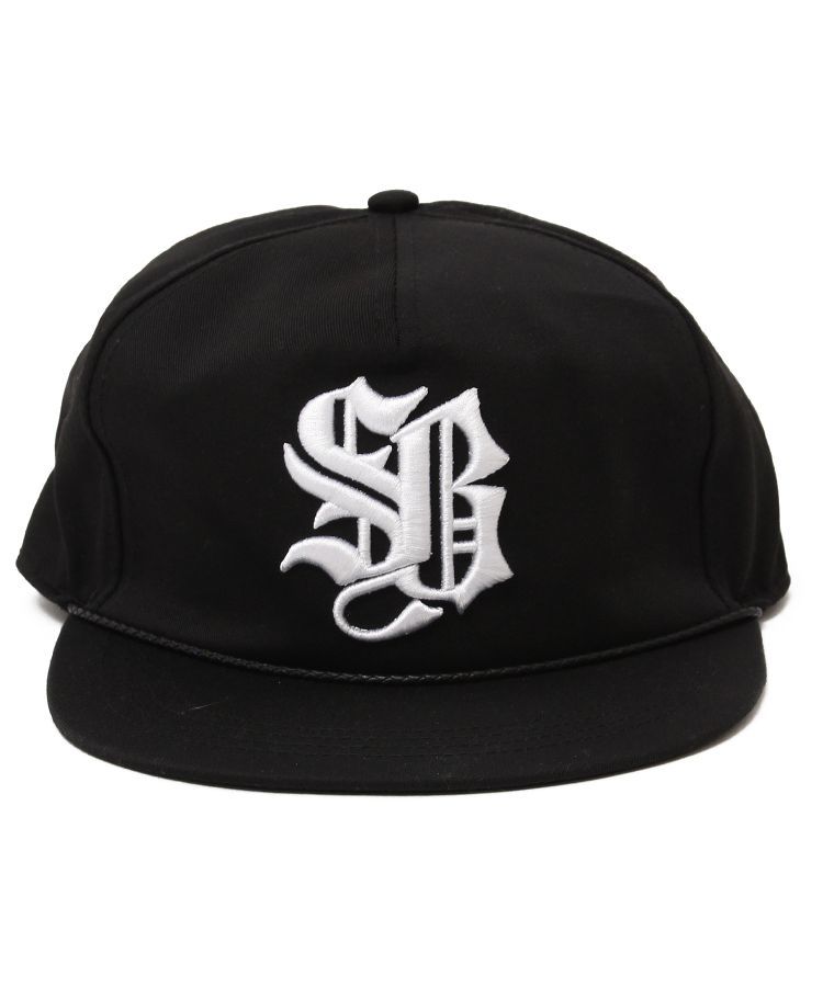 SB LOGO CAP（BLACKxWHITE）