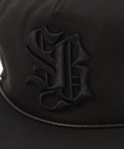 SB LOGO CAP（BLACKxBLACK）