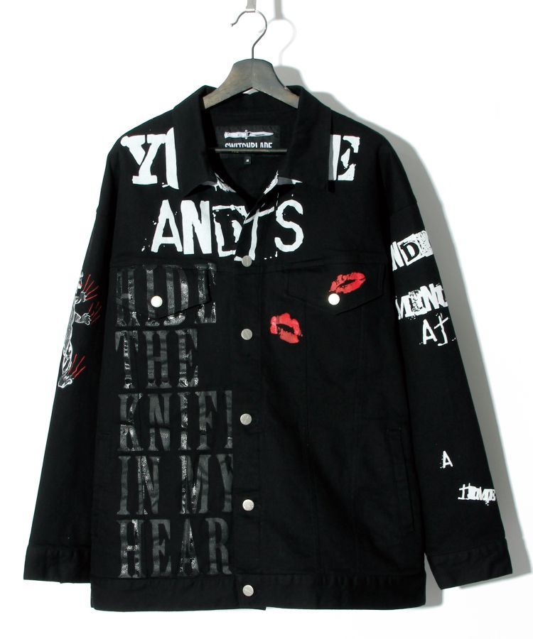 GRAPHIC PRINT DENIM JK