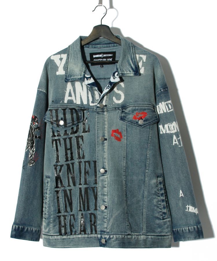 GRAPHIC PRINT DENIM JK