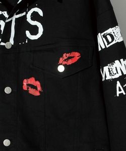 GRAPHIC PRINT DENIM JK