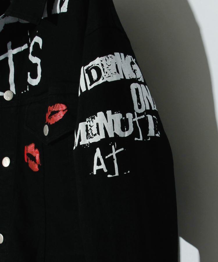 GRAPHIC PRINT DENIM JK