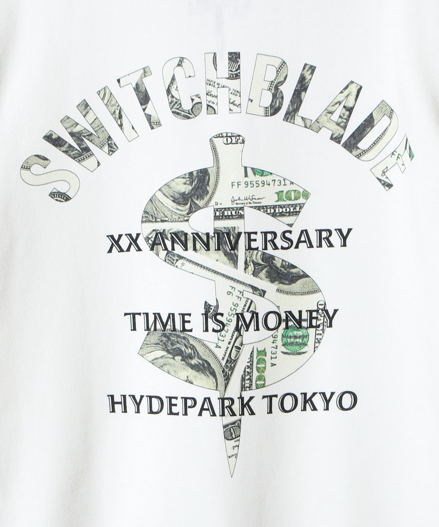 HYDE x SWITCHBLADE XX ANNIVERSARY HYDEPARK TOKYO PARKA [WHITE]