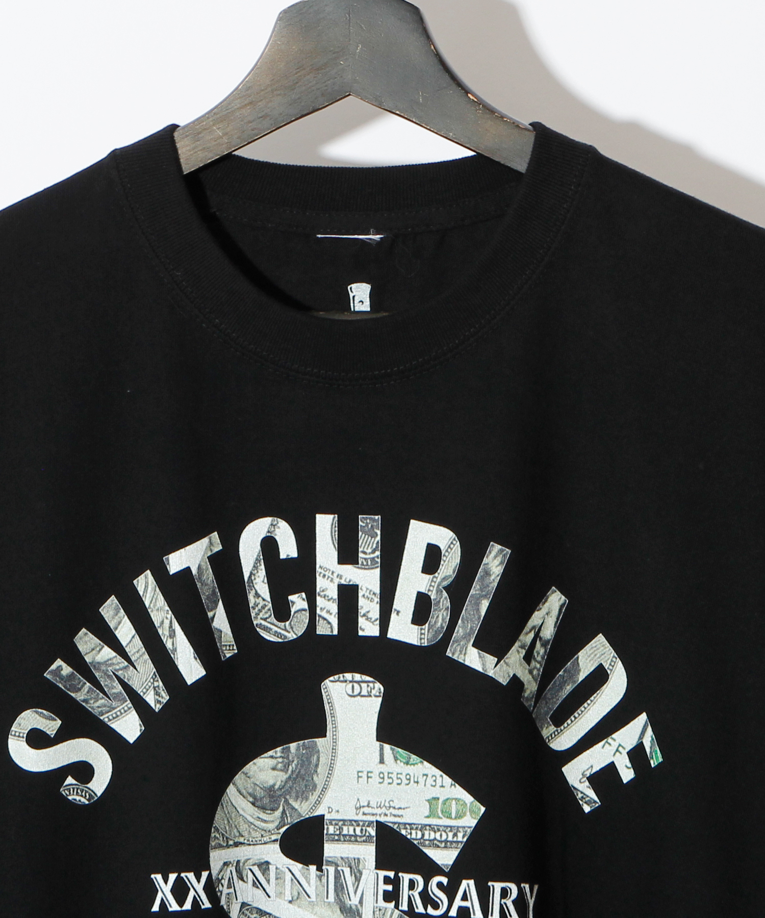 HYDE x SWITCHBLADE XX ANNIVERSARY HYDEPARK TOKYO TEE [BLACK]