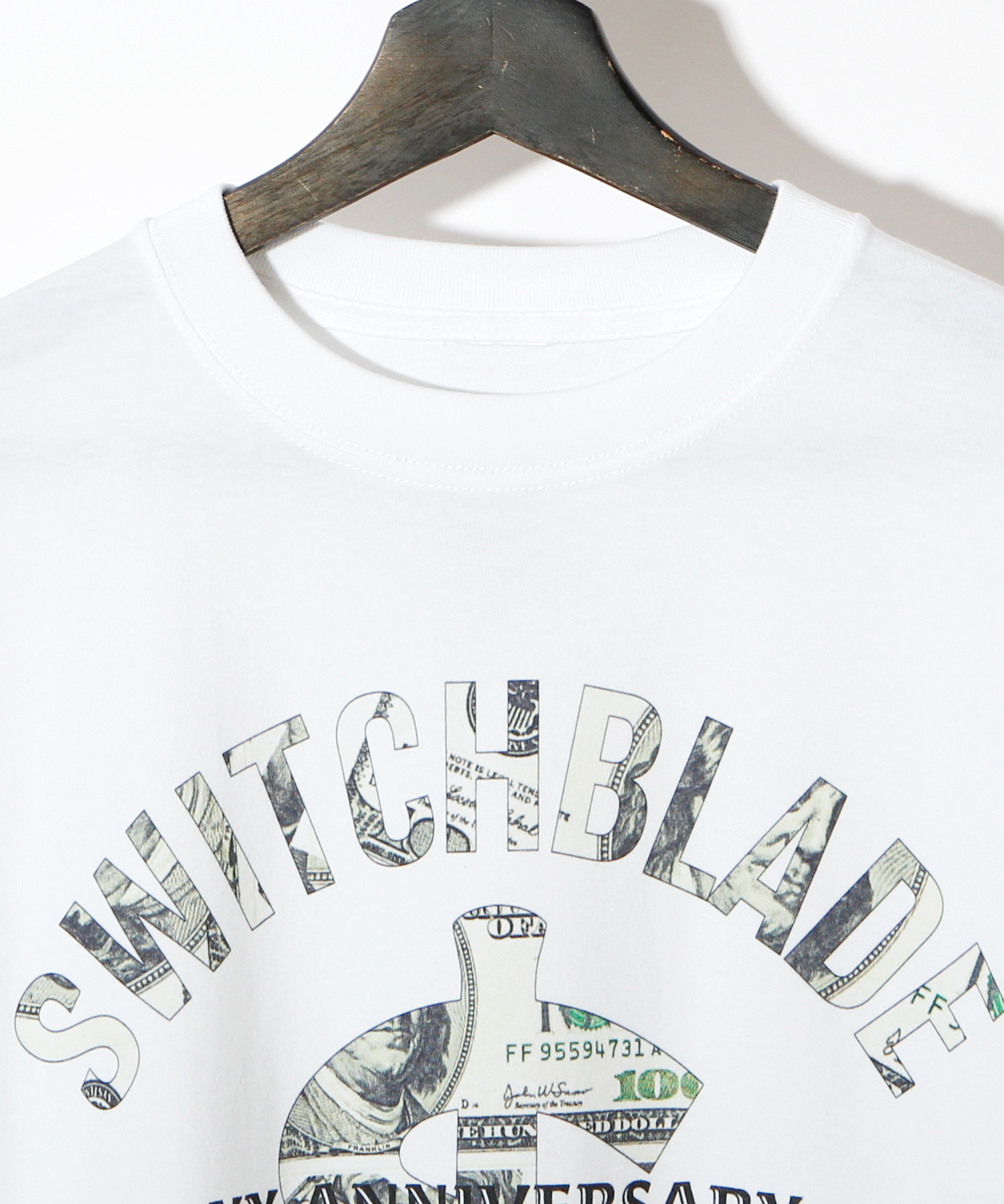 HYDE x SWITCHBLADE XX ANNIVERSARY HYDEPARK TOKYO TEE [WHITE]