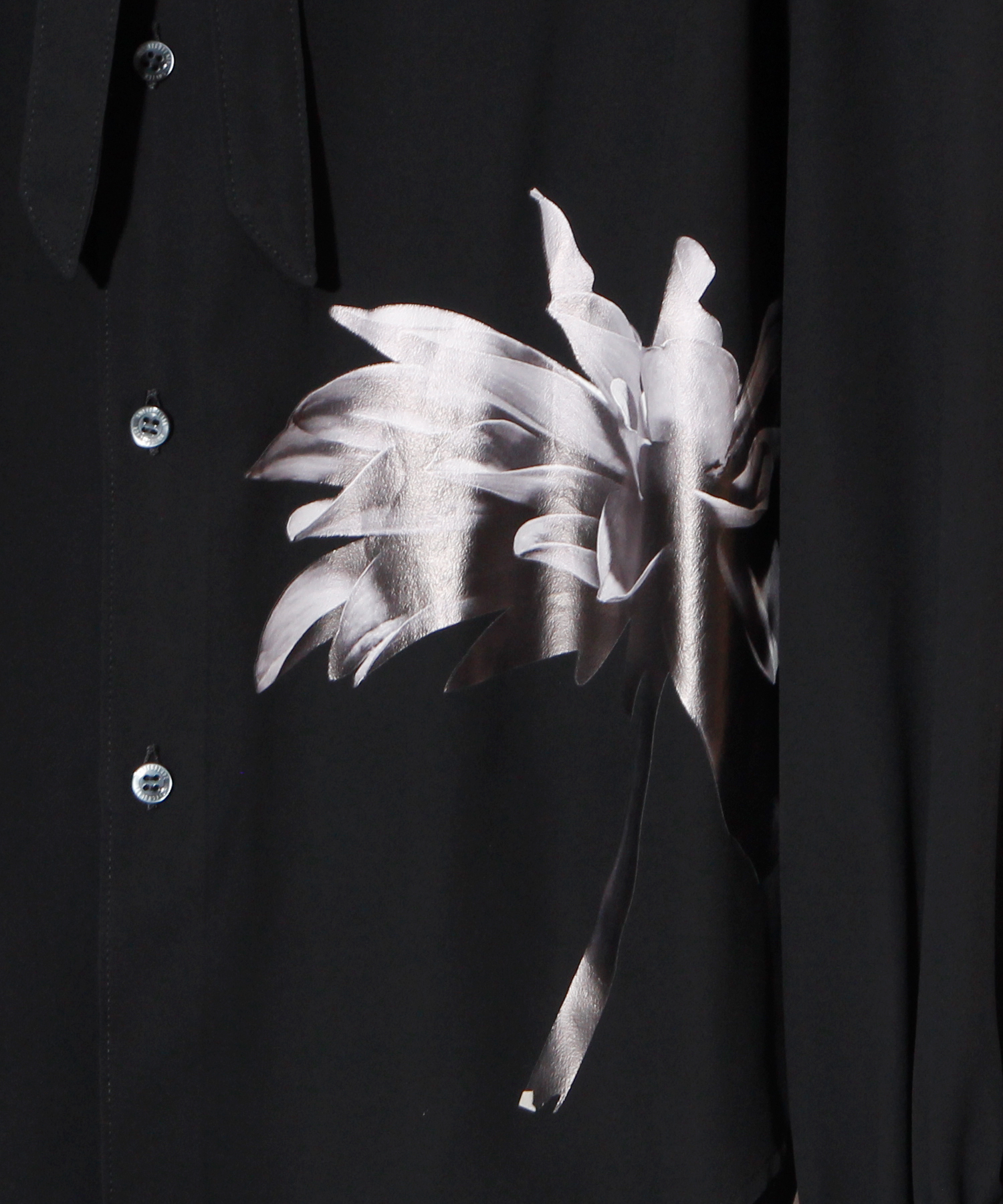 -NOSTALGIC- PUFF SLEEVE SHIRT(w/RIBBON TIE)
