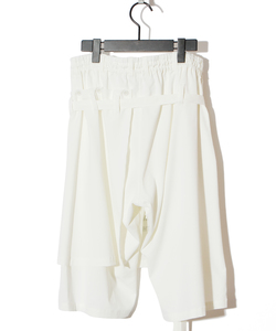 SARROUEL WIDE SHORT PT [WHITE]