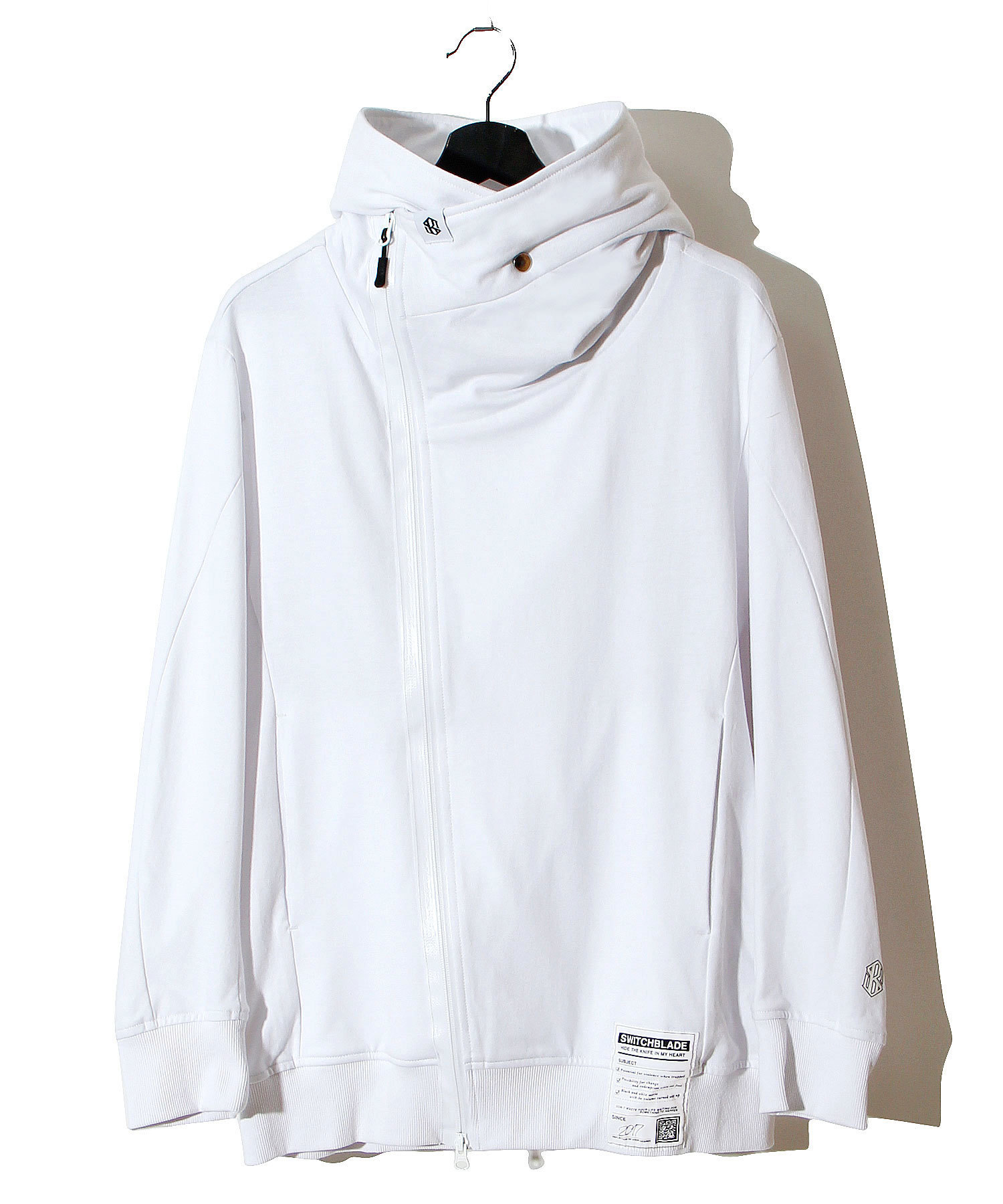 OUTLINE CHARACTERS WRAP PARKA [WHITE]