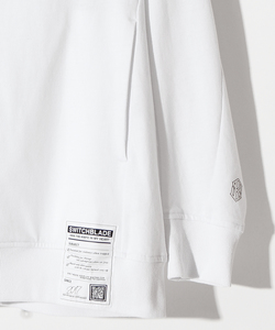 OUTLINE CHARACTERS WRAP PARKA [WHITE]