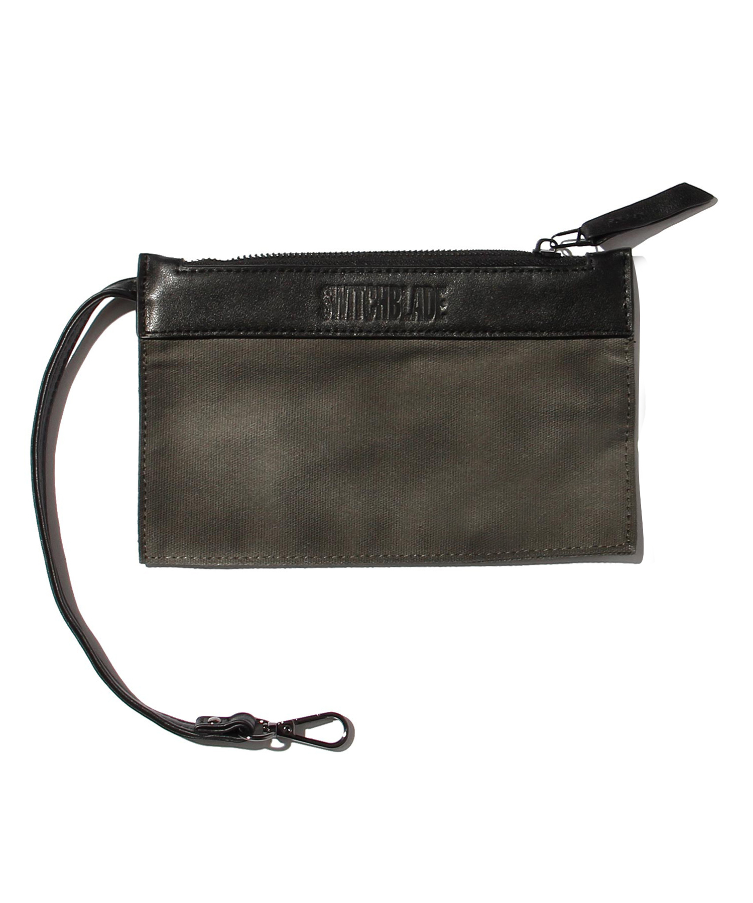 SPRAYED CANVAS MINI TOTE BAG BK (with POUCH)