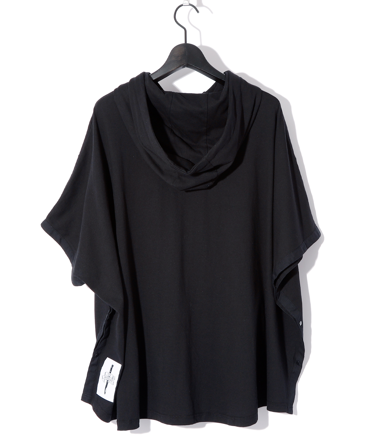 HYDE×SWITCHBLADE PONCHO T-SHIRT