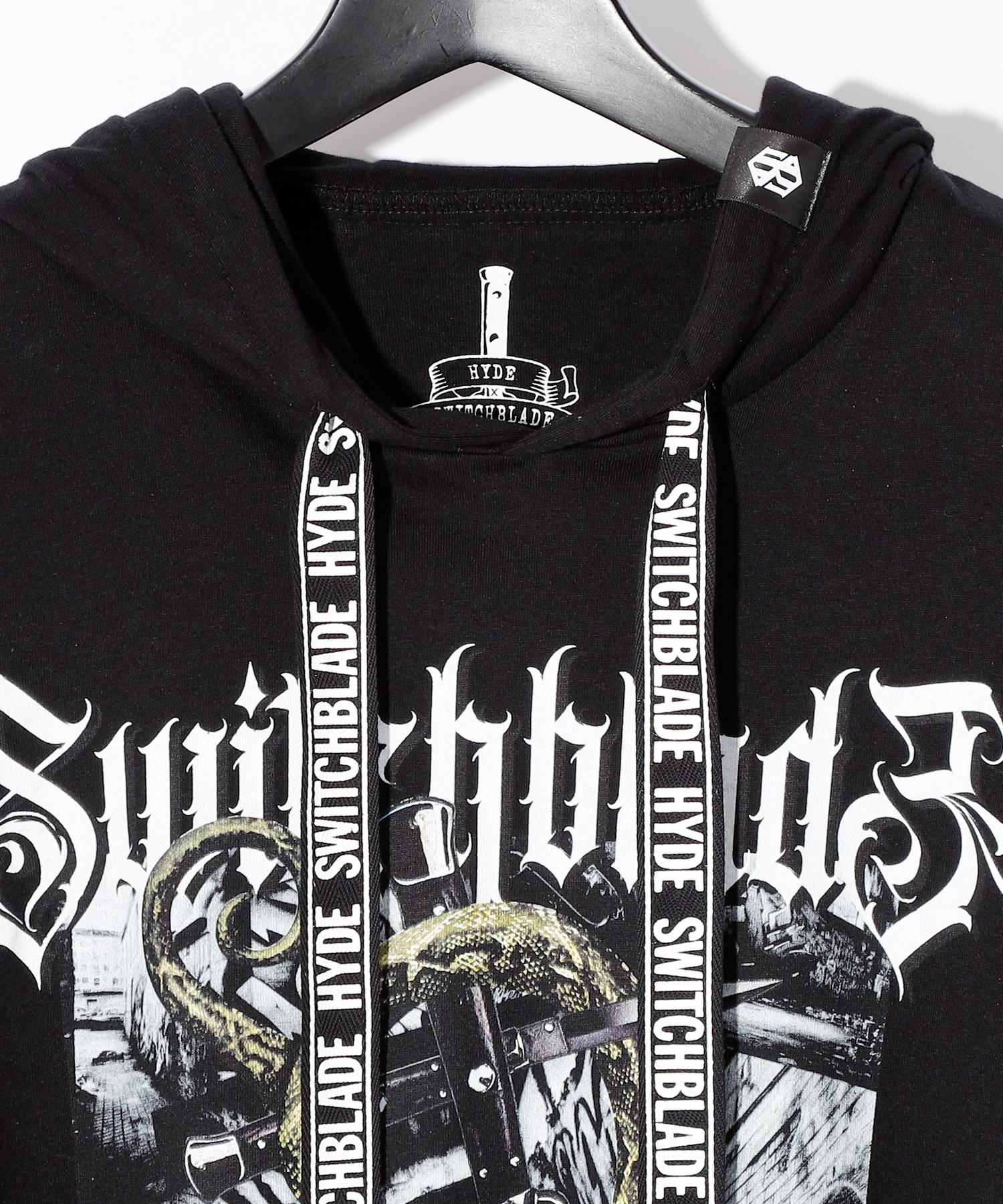 HYDE×SWITCHBLADE PONCHO T-SHIRT | SWITCHBLADE