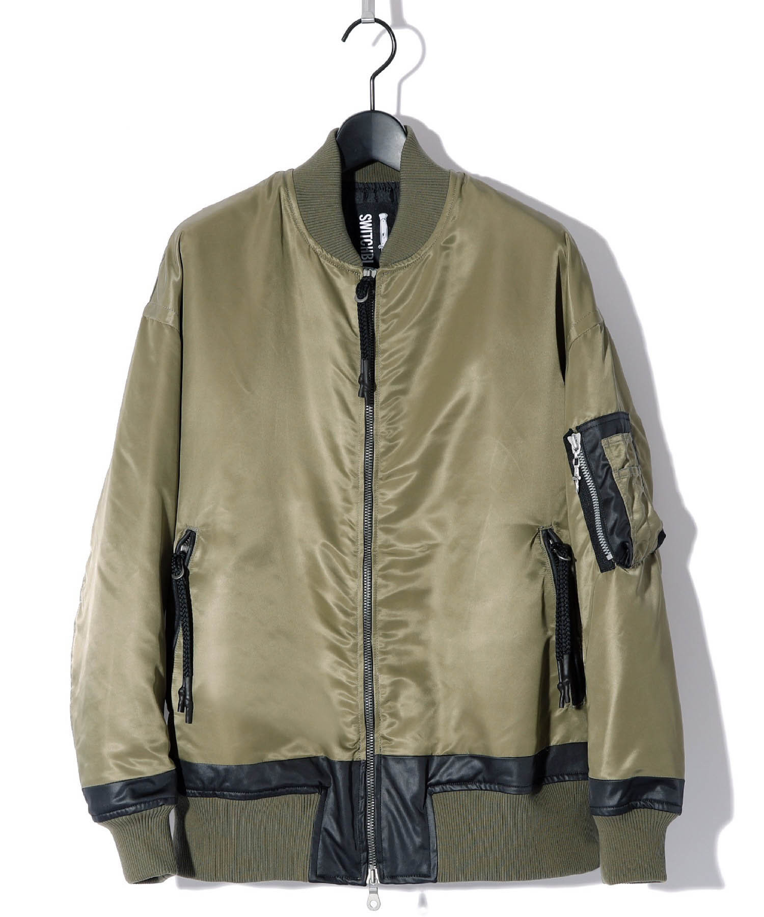 OVERSIZED MA-1 BLOUSON JK［KHAKI］